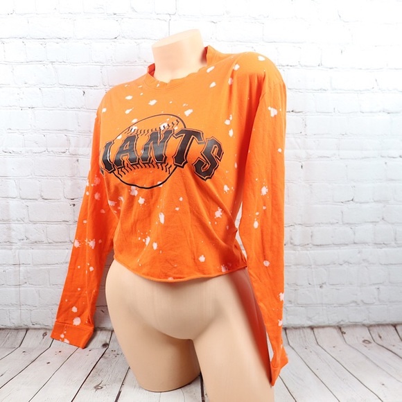 VS PINK San Francisco Giants Long Sleeve Tee Shirt - Picture 5 of 7